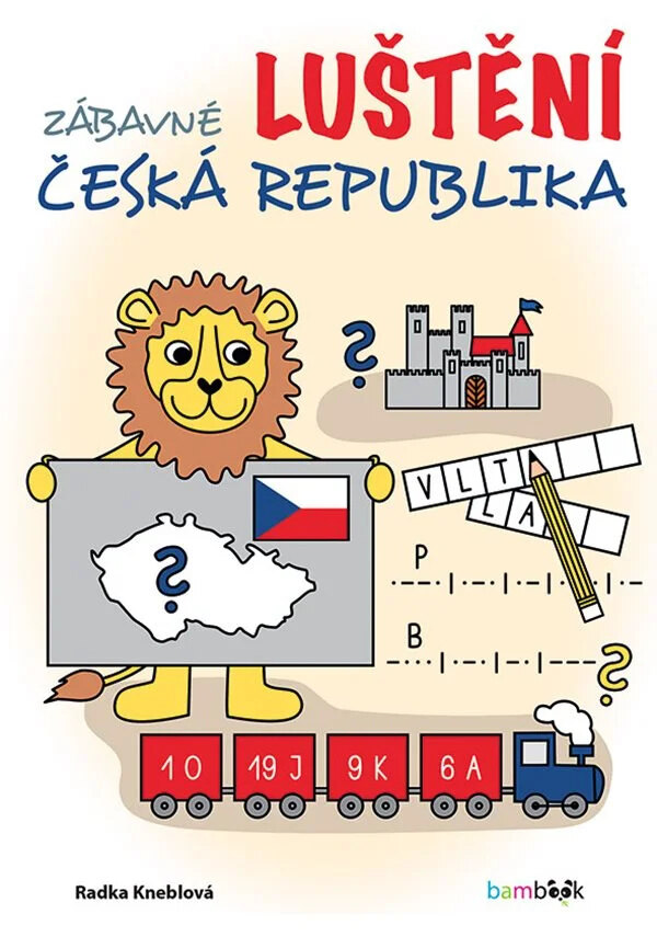 Obálka knihy Zábavné luštění - Česká republika