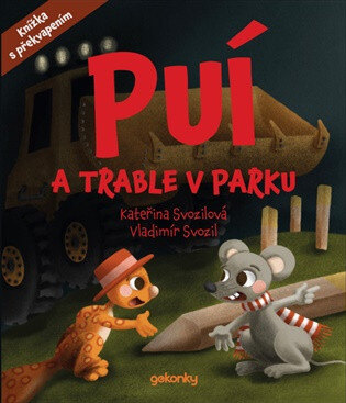 Obálka knihy Puí a trable v parku