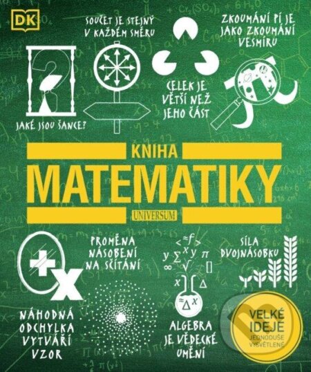 Obálka knihy Kniha matematiky