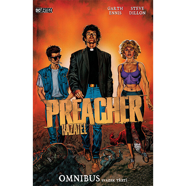 Obálka knihy Preacher/Kazatel Omnibus, svazek třetí(základní verze)