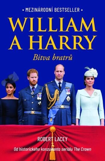 Obálka knihy William a Harry: Bitva bratrů