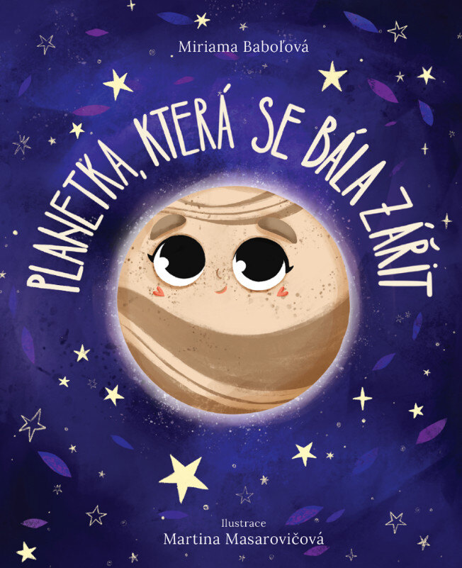 Obálka knihy Planetka, která se bála zářit