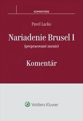 Obálka knihy Nariadenie Brusel I - komentár