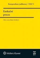 Obálka knihy Kompendium judiktury. Exekuční proces. 5. díl