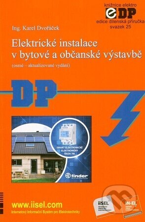 Obálka knihy Elektrické instalace v bytové a občanské výstavbě (osmé – aktualizované vydání)