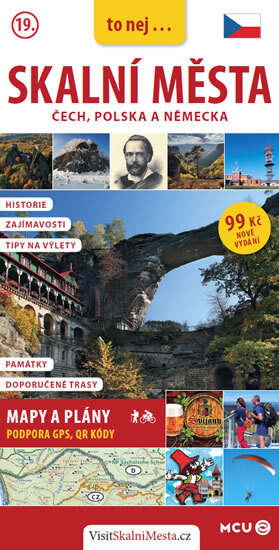 Obálka knihy Skalní města - kapesní průvodce/česky