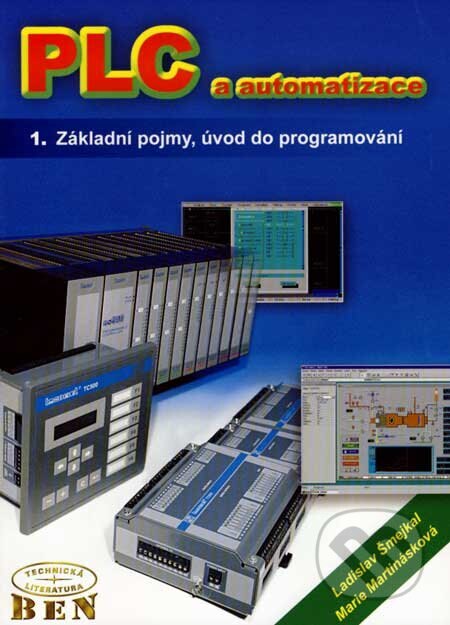 Obálka knihy PLC a automatizace 1