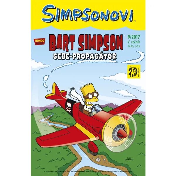 Obálka knihy Simpsonovi: Bart Simpson 09/2017 - Sebe-propagátor