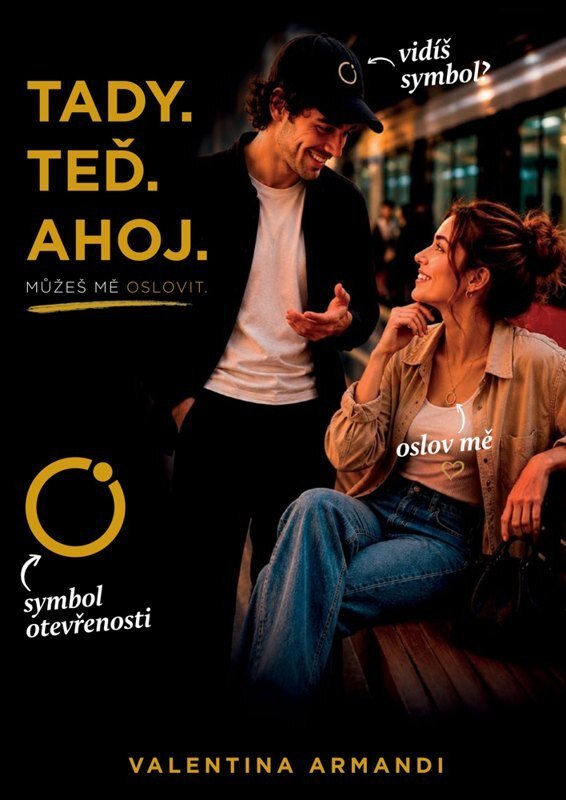 Obálka knihy Tady. Teď. Ahoj. - Můžeš mě oslovit
