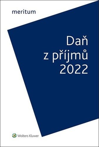 Obálka knihy Meritum Daň z příjmů 2022