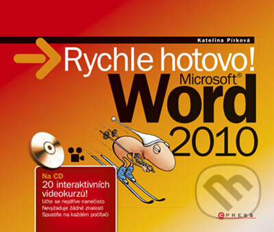 Obálka knihy Microsoft Word 2010
