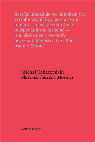Obálka knihy Slavnost beztíže. Morava