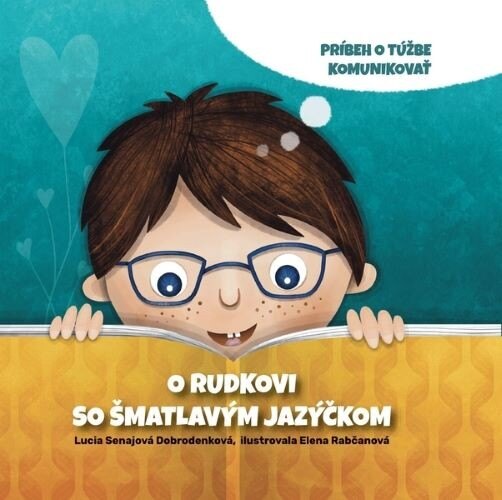 Obálka knihy O Rudkovi so šmatlavým jazýčkom