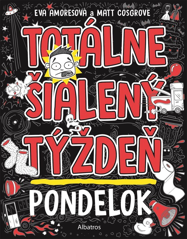 Obálka knihy Totálne šialený týždeň - Pondelok