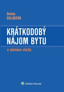 Obálka knihy Krátkodobý nájom bytu
