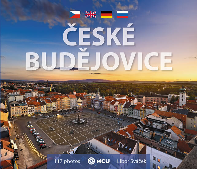 Obálka knihy České Budějovice - malé / vícejazyčné