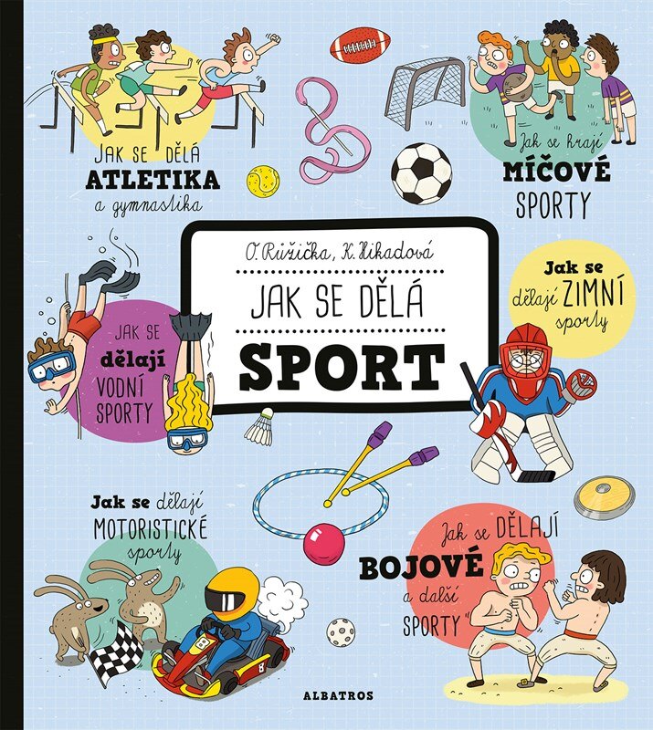 Obálka knihy Jak se dělá sport