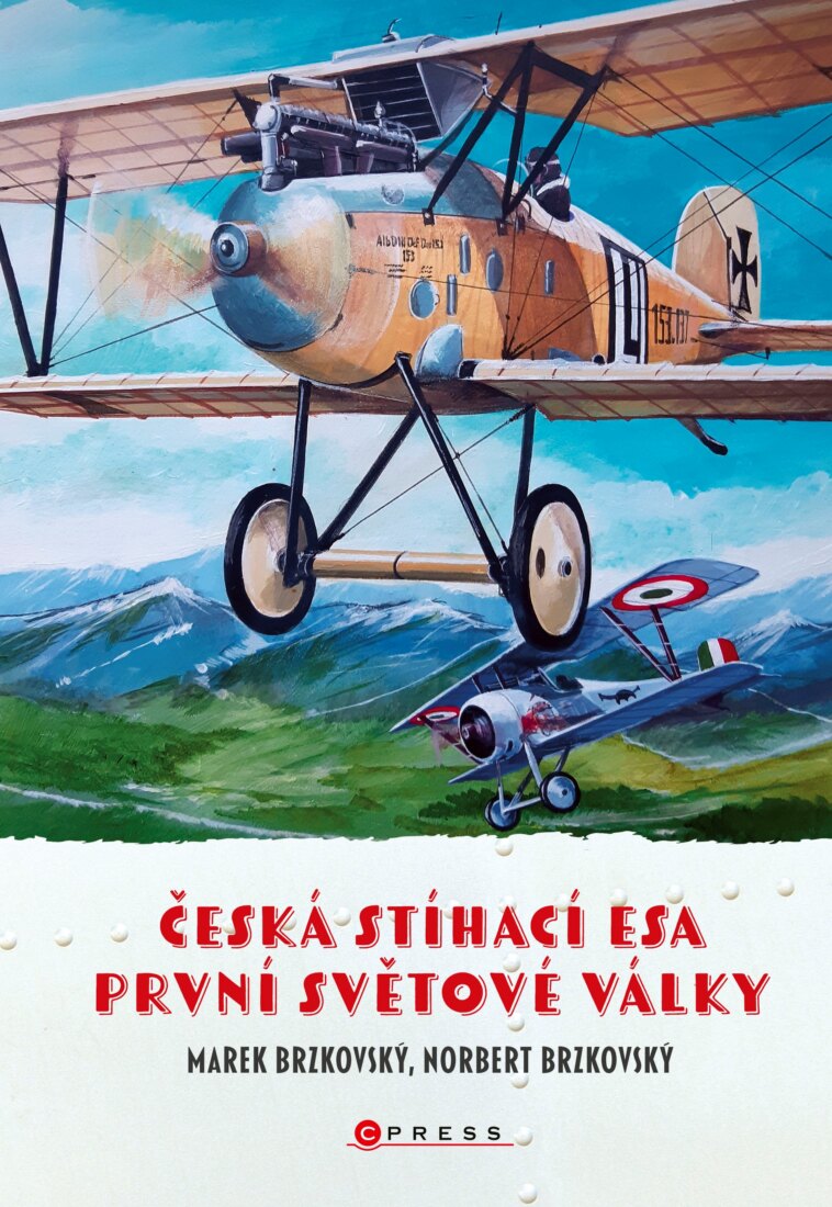 Obálka knihy Česká stíhací esa první světové války