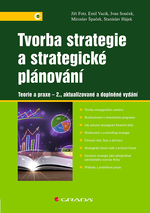 Obálka knihy Tvorba strategie a strategické plánování