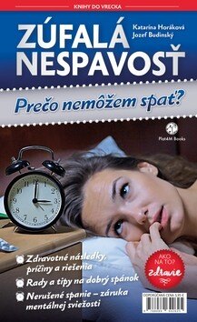Obálka knihy Zúfalá nespavosť