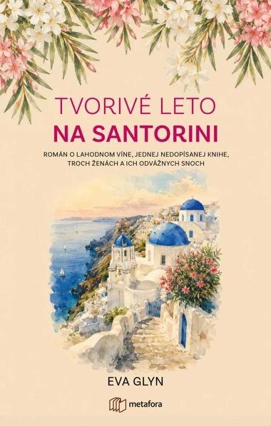 Obálka knihy Tvorivé leto na Santorini