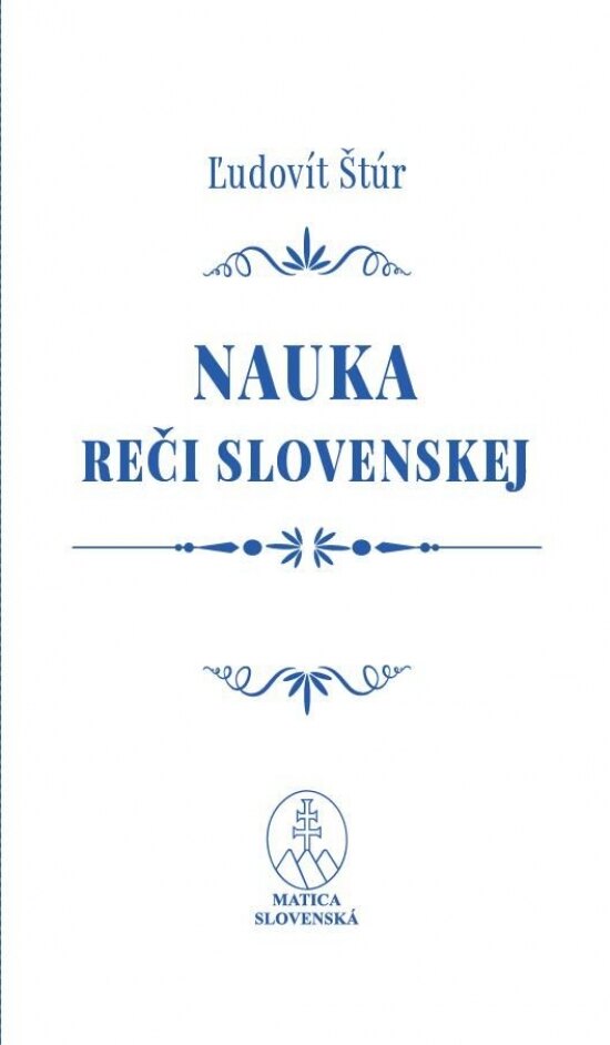 Obálka knihy Nauka reči slovenskej