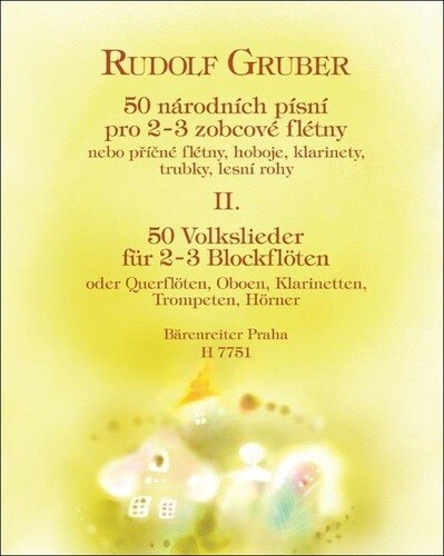 Obálka knihy 50 národních písní II. díl