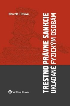 Obálka knihy Trestnoprávne sankcie ukladané fyzickým osobám
