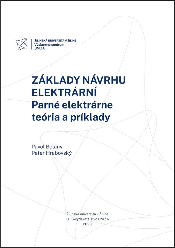 Obálka knihy Základy návrhu elektrární.  Parné elektrárne