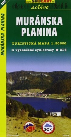 Obálka knihy Muránska planina 1:50 000