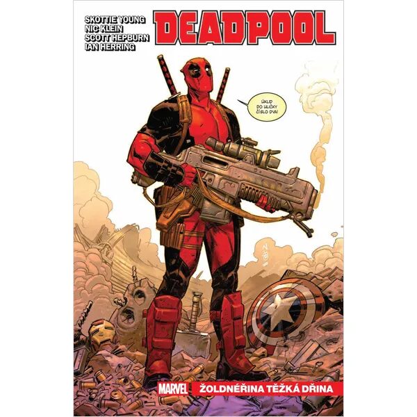 Obálka knihy Deadpool 1: Žoldnéřina těžká dřina