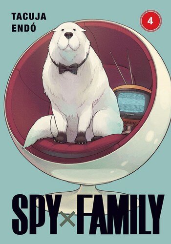 Obálka knihy Spy x Family 4