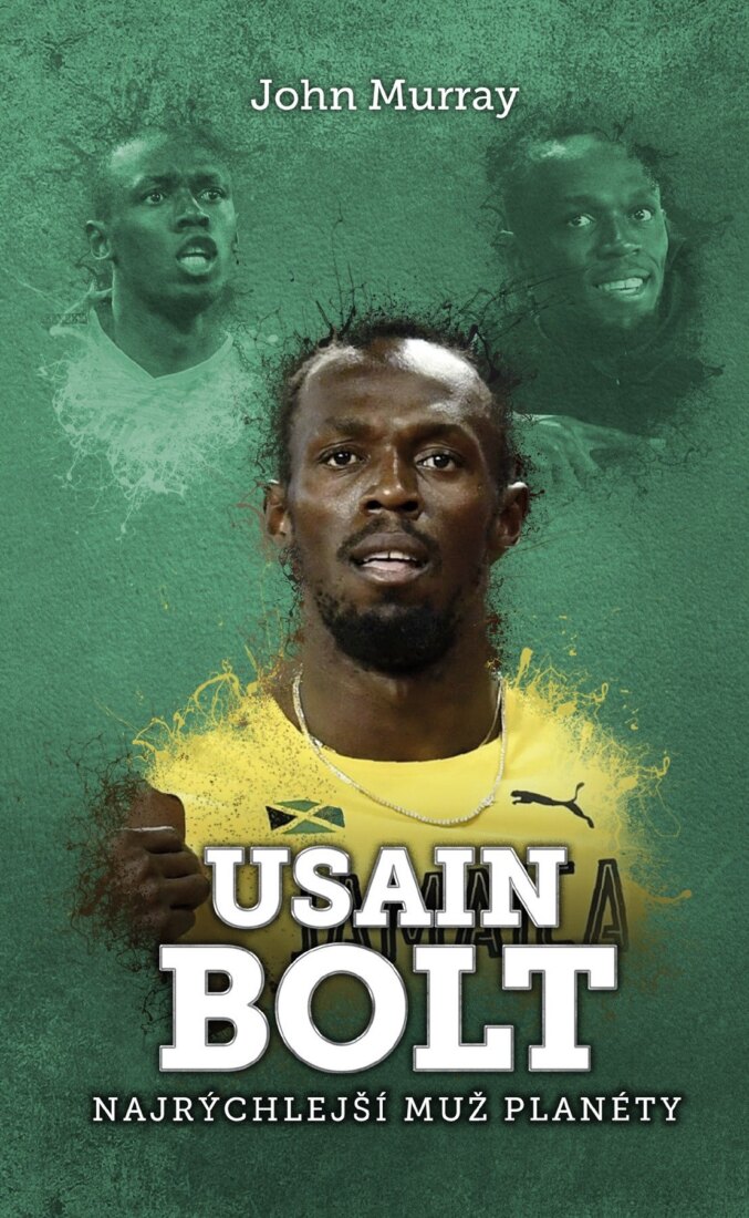 Obálka knihy Usain Bolt: najrýchlejší muž planéty