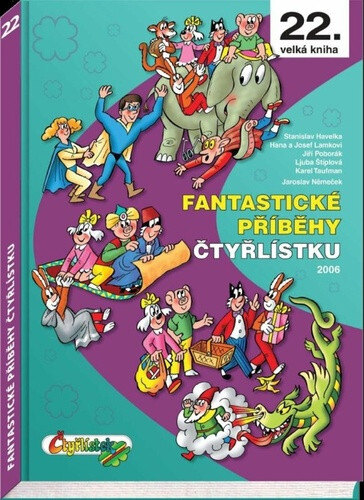 Obálka knihy Fantastické příběhy Čtyřlístku