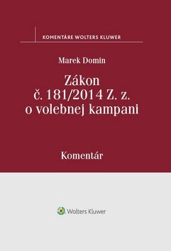 Obálka knihy Zákon o volebnej kampani