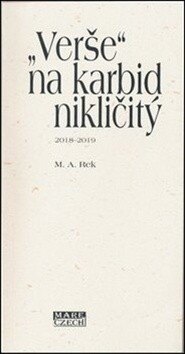 Obálka knihy „Verše“ na karbid nikličitý