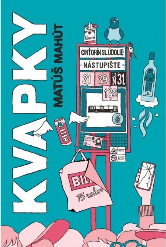 Obálka knihy Kvapky