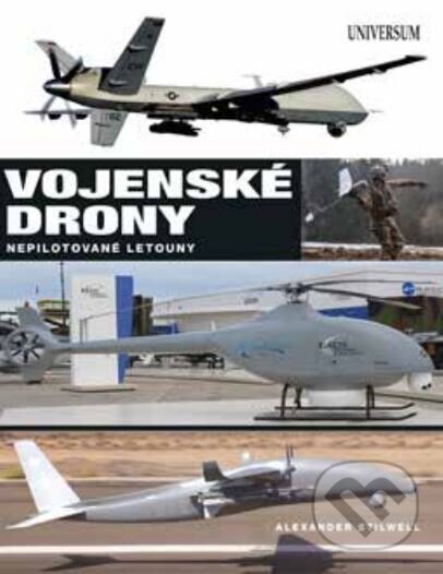 Obálka knihy Vojenské drony - Nepilotované letouny (UAVs)