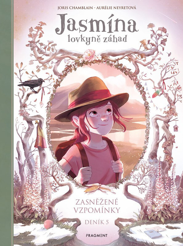 Obálka knihy Jasmína lovkyně záhad – Deník V. Zasněžené vzpomínky