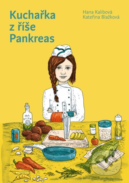 Obálka knihy Kuchařka z říše Pankreas