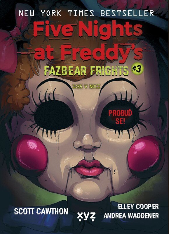 Obálka knihy 1:35 v noci (Five Nights at Freddy's: Fazbear Frights #3)