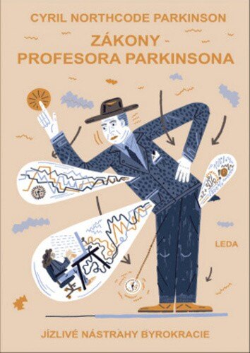 Obálka knihy Zákony profesora Parkinsona