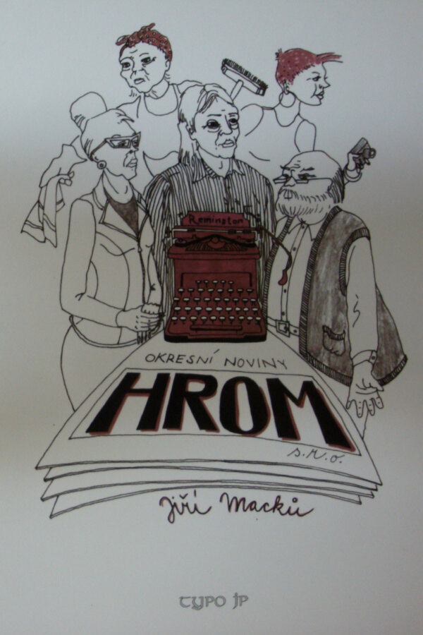 Obálka knihy Okresní noviny Hrom, s.r.o.