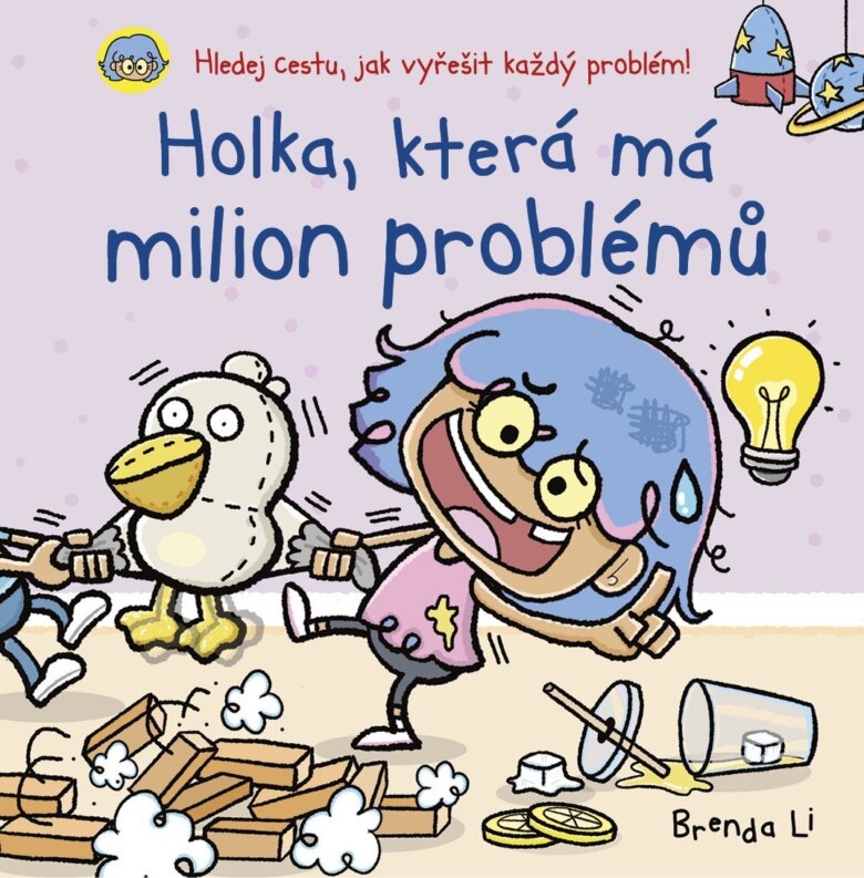 Obálka knihy Holka, která má milion problémů