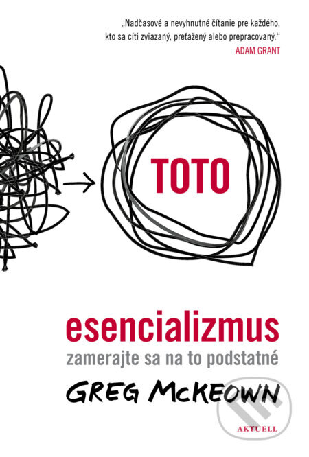Obálka knihy Esencializmus