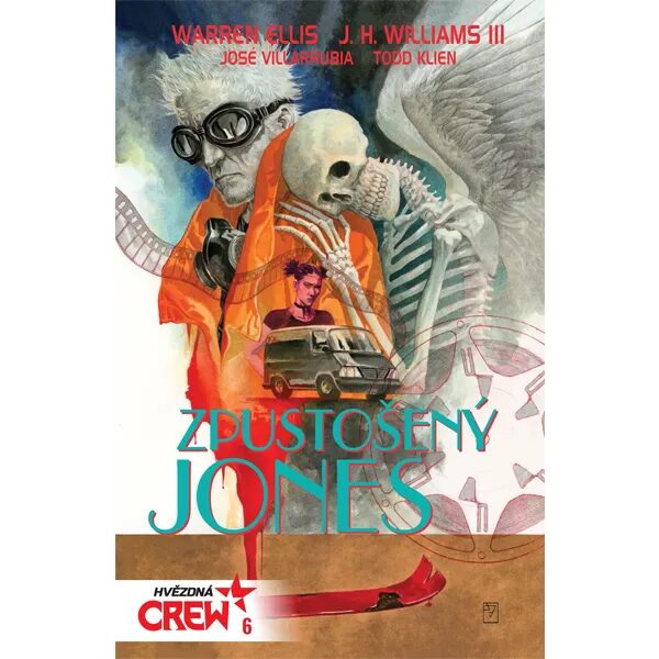 Obálka knihy Hvězdná CREW 6: Zpustošený Jones