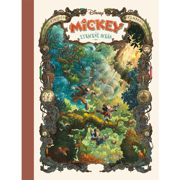Obálka knihy Myšák Mickey a ztracený oceán