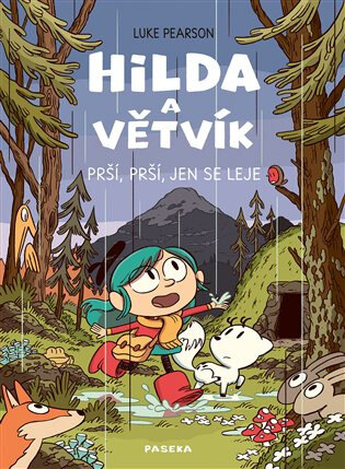 Obálka knihy Hilda a Větvík: Prší prší, jen se leje