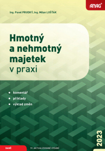 Obálka knihy Hmotný a nehmotný majetek v praxi 2023