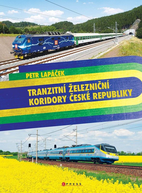 Obálka knihy Tranzitní železniční koridory České republiky